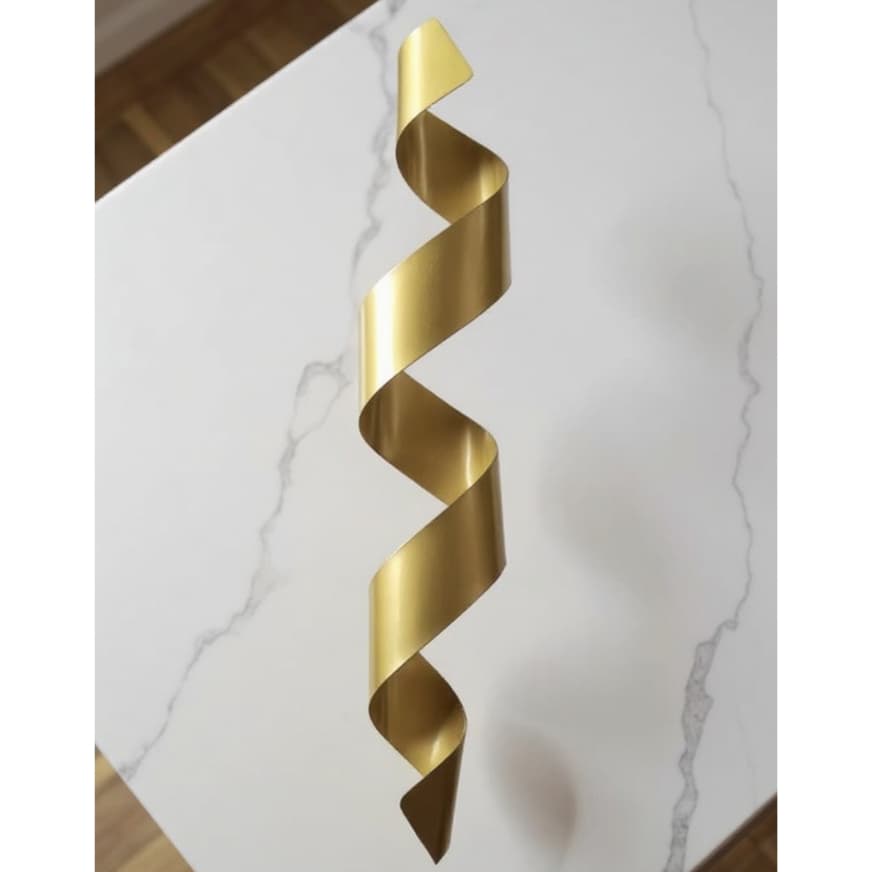 Escultura decorativa chapa metal para parede ou mesa!