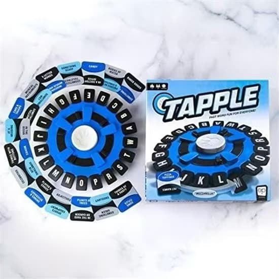 Jogo de Tabuleiro Usaopoly Tapple em Português – Jogo de Palavras Rápido para Toda a Família