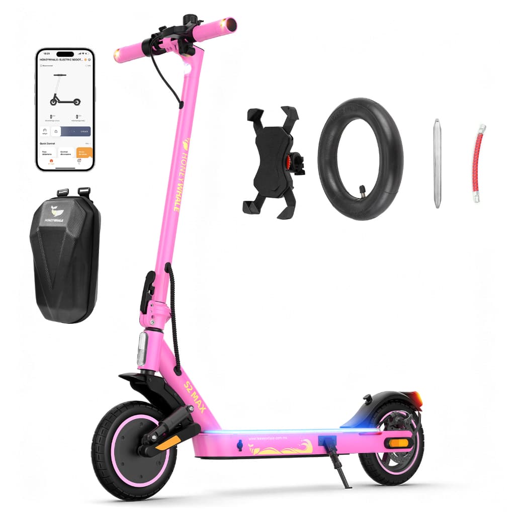 500W HONEYWHALE S2 MAX Patinete Elétrico Scooter 32KM/H