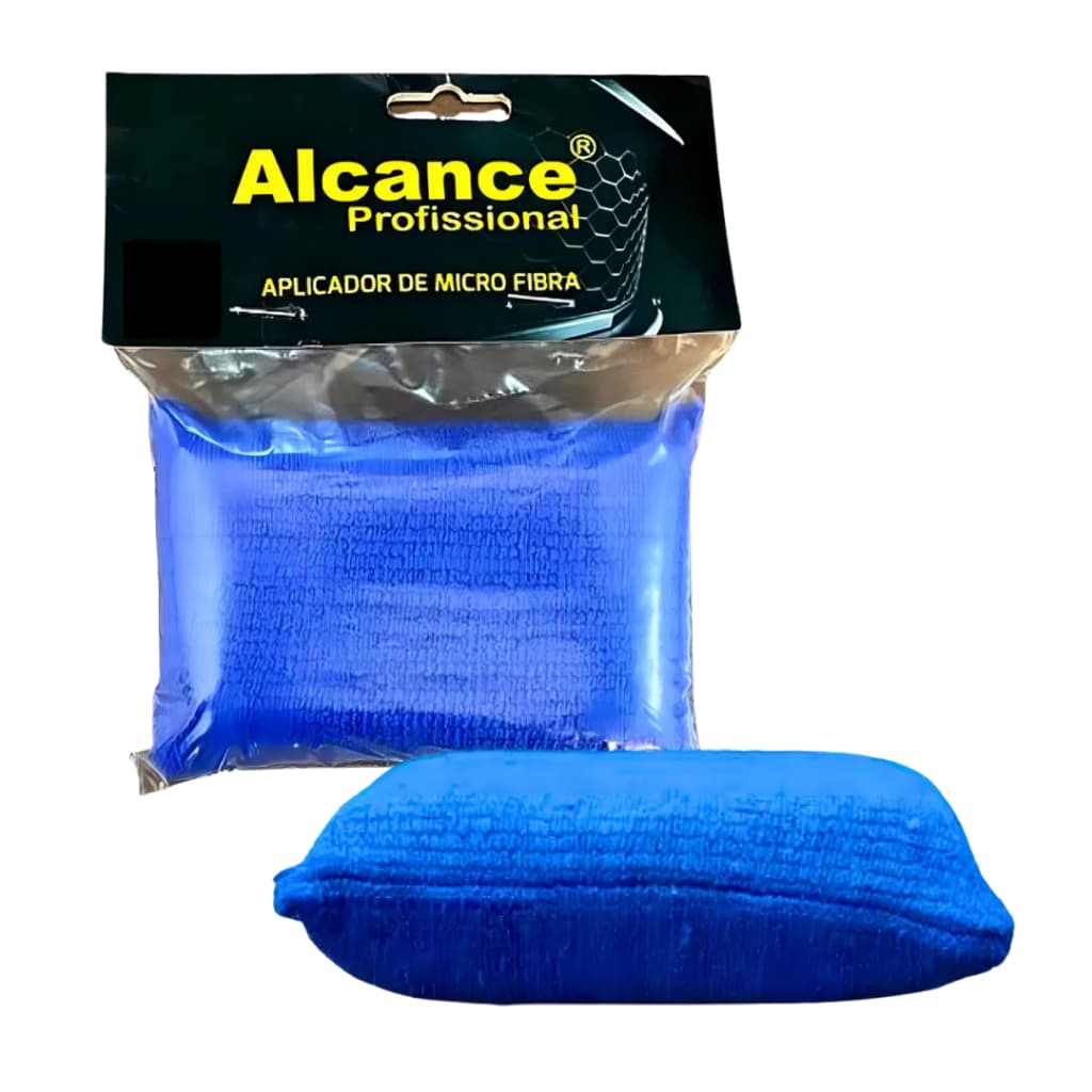 Aplicador de Microfibra Super Macio 10x7cm 2 UNI - Alcance