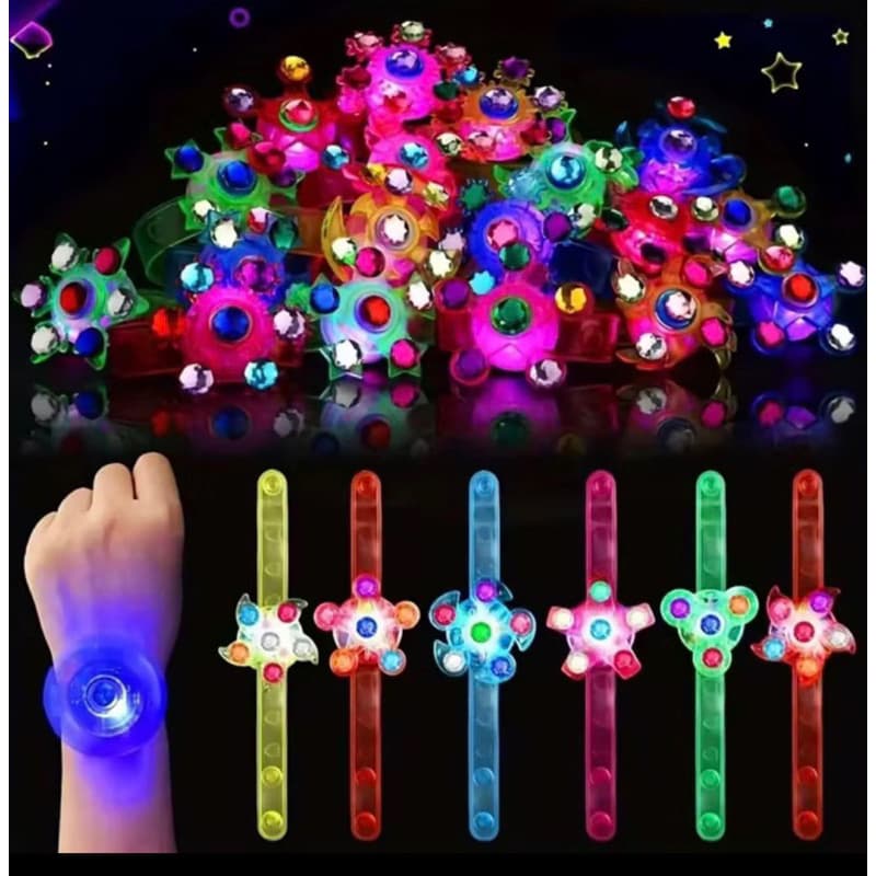 pulseira kit bracelete infantil festa infantil aniversário presente luminoso led
