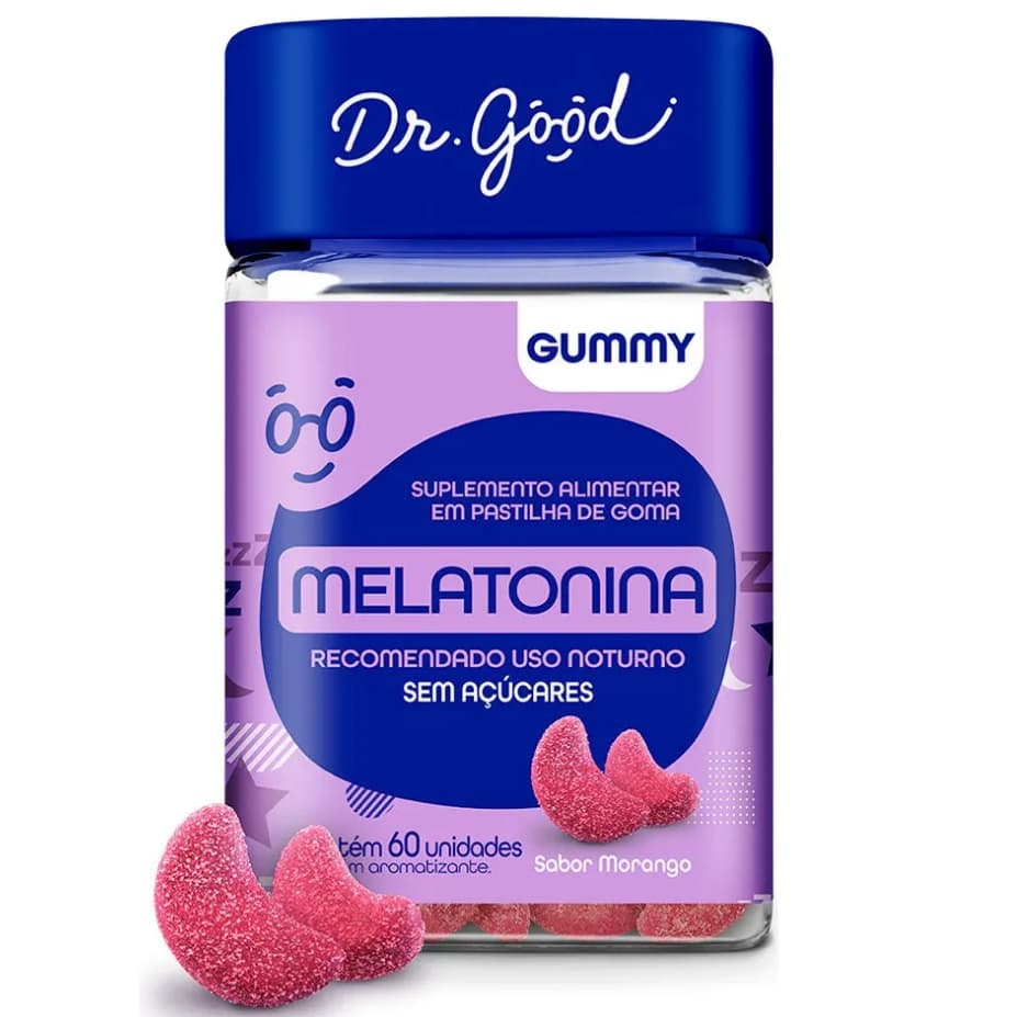 Melatonina Gummies Fini 210mcg – 60 Unidades Dr. Good