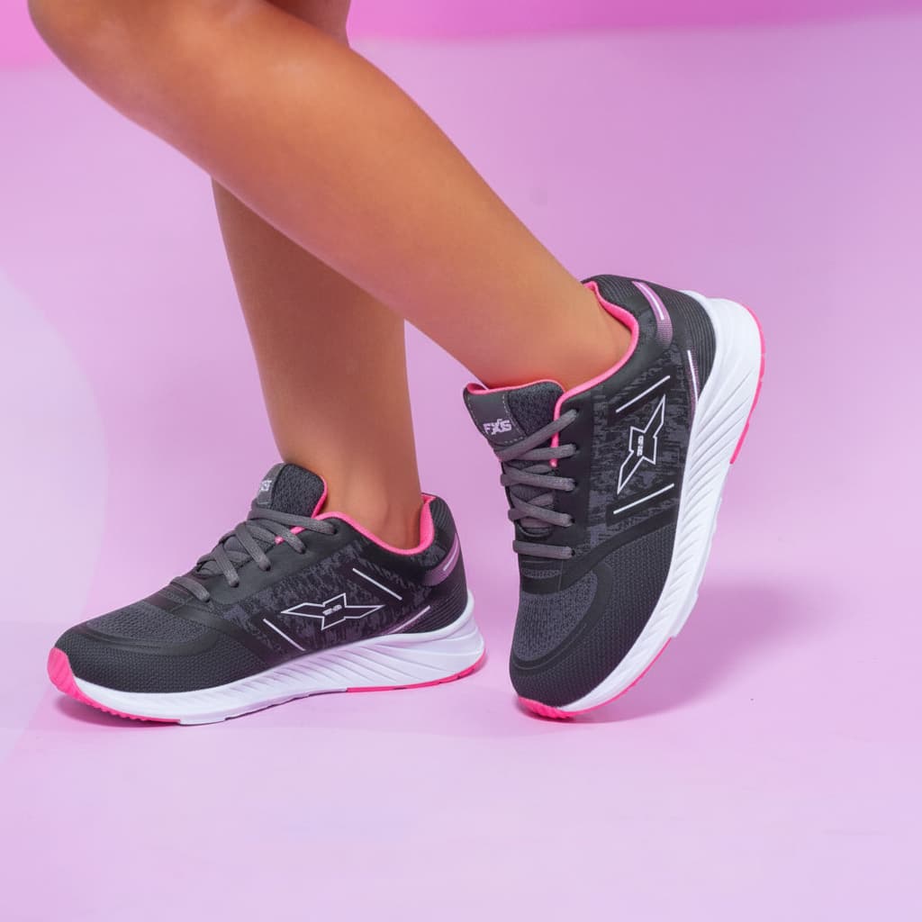 Tenis Infantil Menina FXB Escola Conforto Leve Macio 515