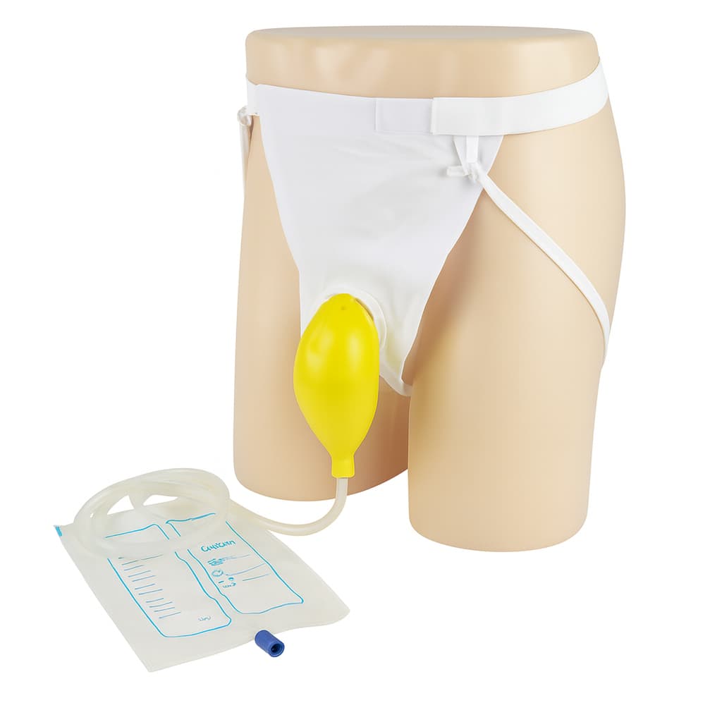 Cueca Coletor De Urina Bolsa P/ Incontinência Mulher Acamada