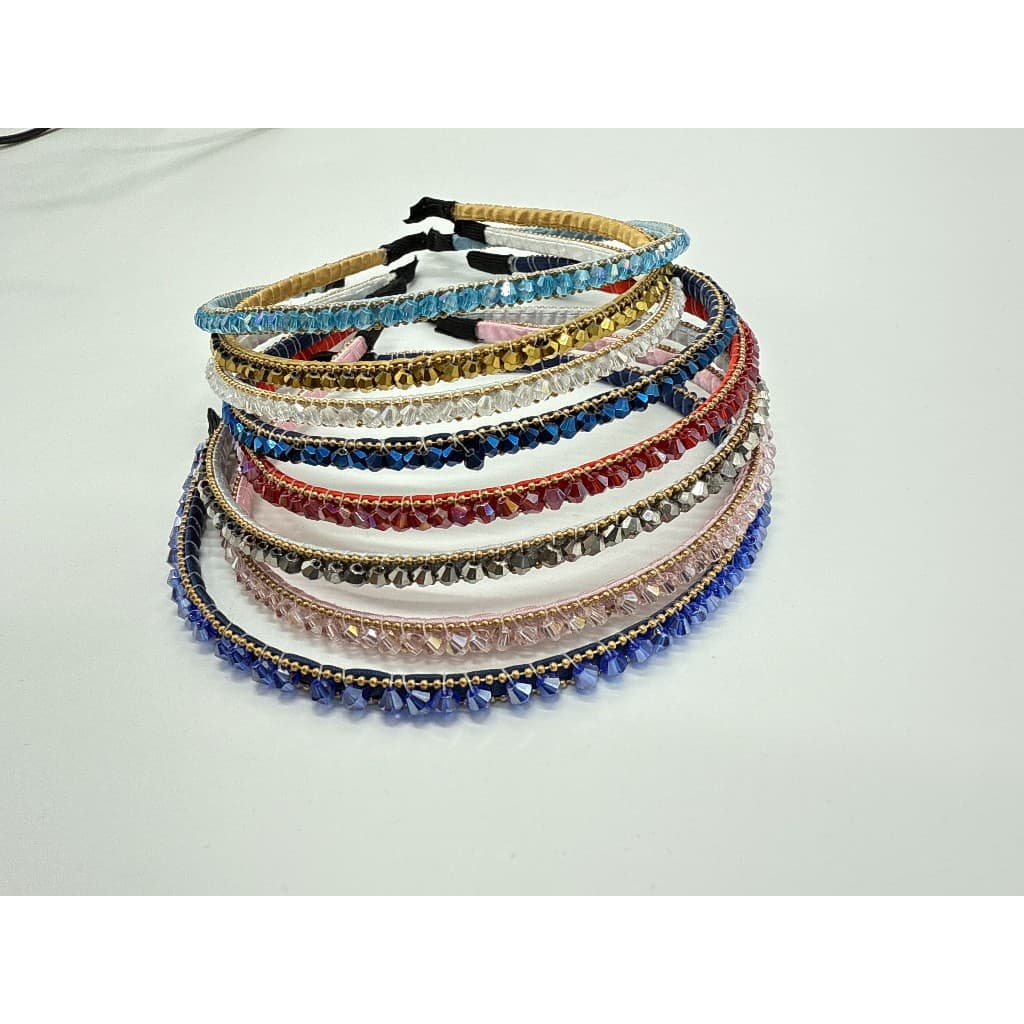 Tiara de pedrinhas - Arquinho com Pedrinhas de luxo