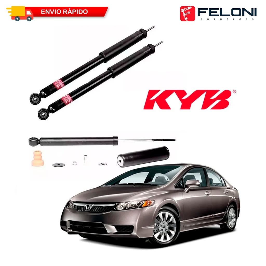 Amortecedor Traseiro Kayaba New Civic 2007 A 2011