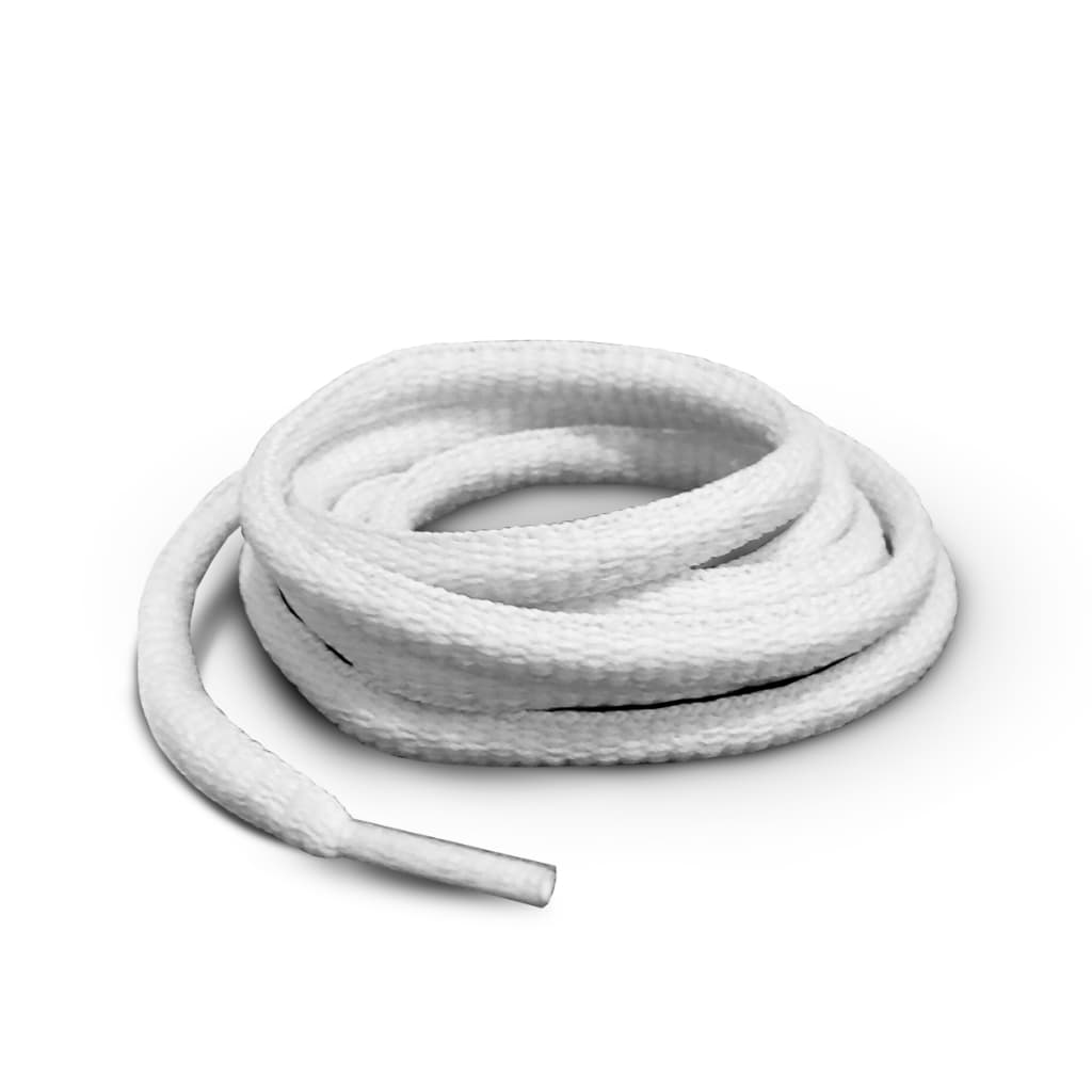 kit 1 a 20 Pares Cadarço Achatado e Redondo Branco ou Preto de Qualidade para Tênis Tamanho 120cm