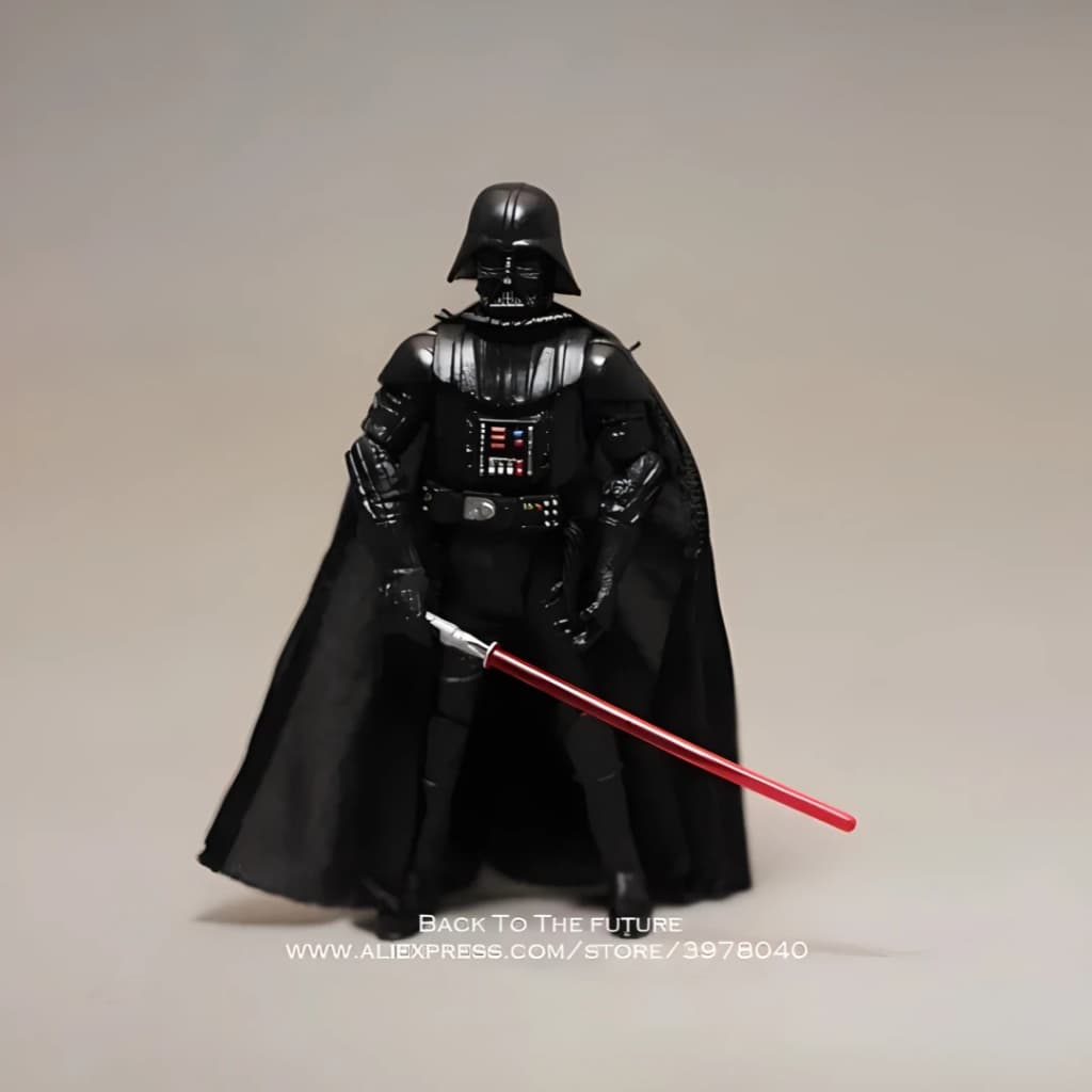 Miniatura articulada Dart Vadder 10cm dark trooper para decoração Action Figure Star Wars presente geek jedi sabre luz