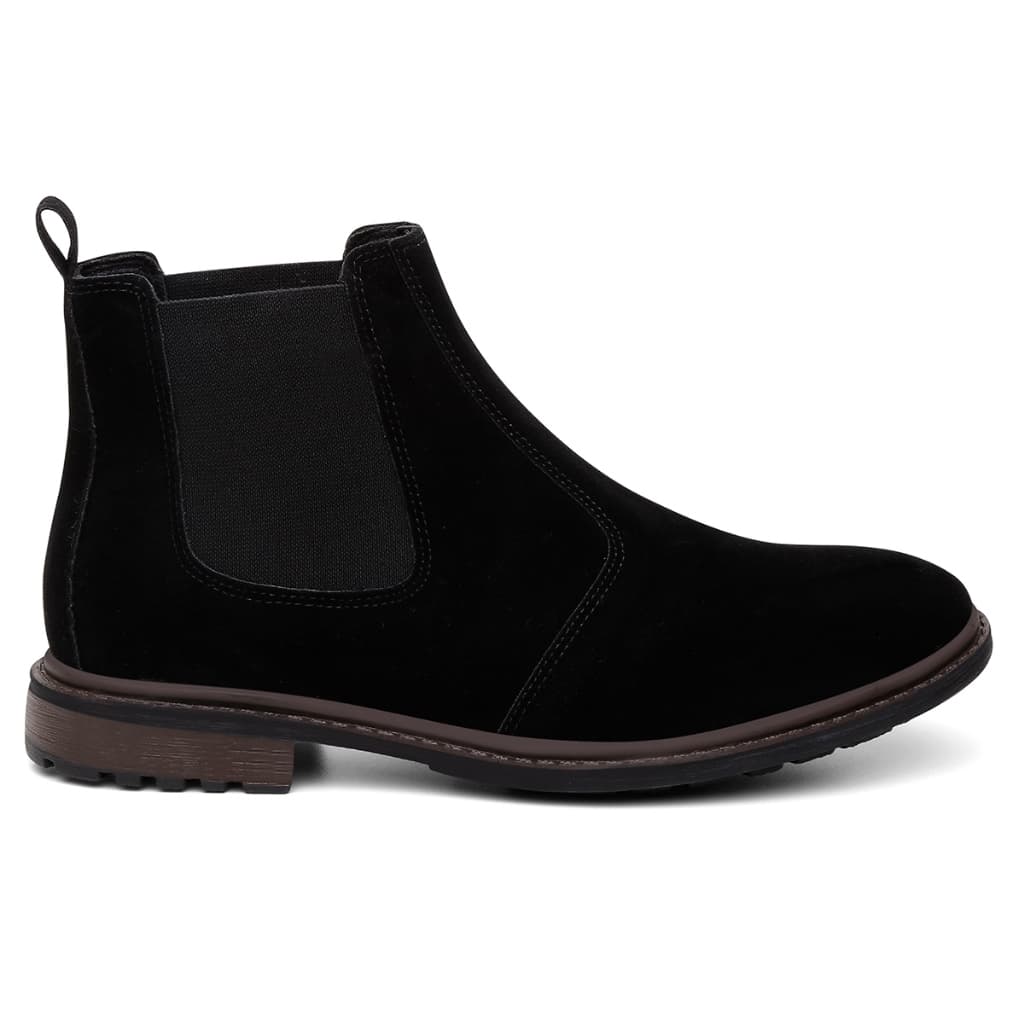 Bota Botina Masculina Estilo Country Preto