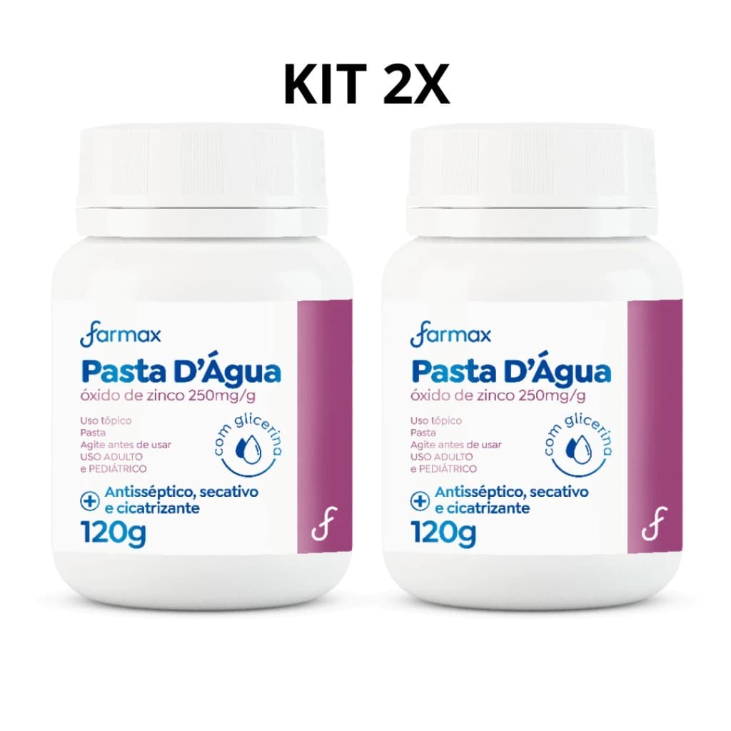 Pasta Dagua 2x 120g Cada Farma