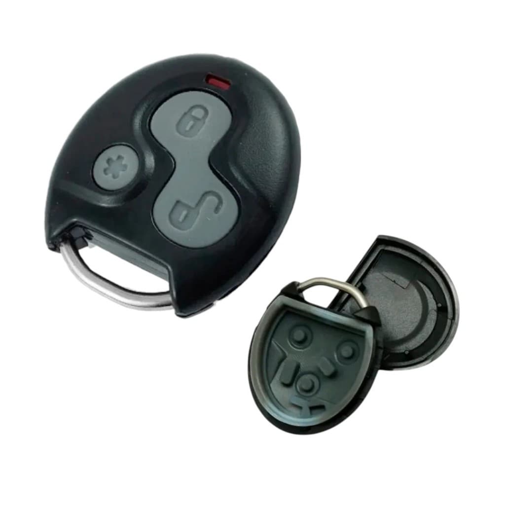 Carcaça Oca Alarme Automotivo Olimpus 3 Botões
