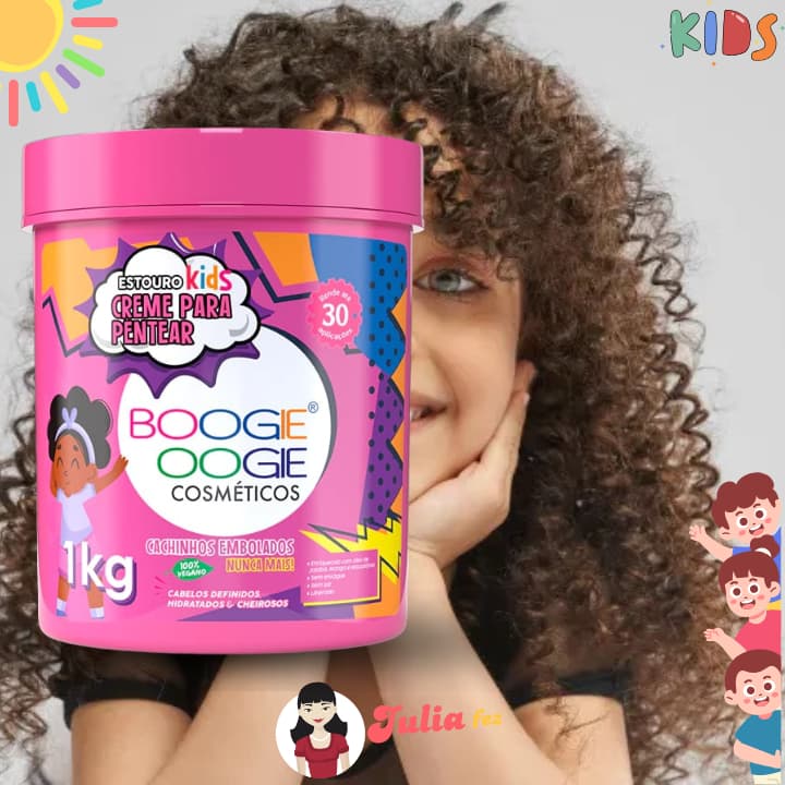 Creme de Pentear Boogie Oogie Estouro Kids 1KG