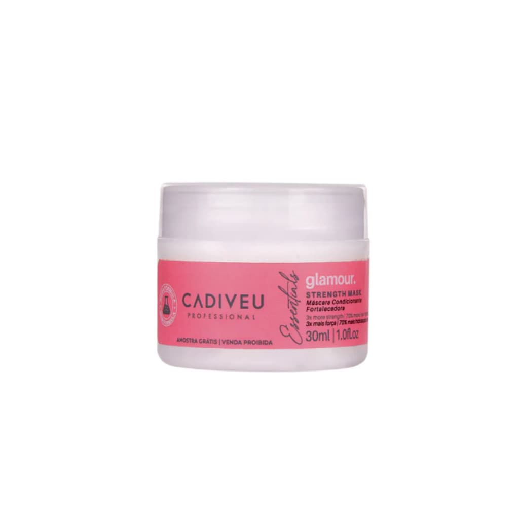 Máscara MINI Cadiveu Professional Essentials Glamour 30ml TAMANHO VIAGEM PEQUENO