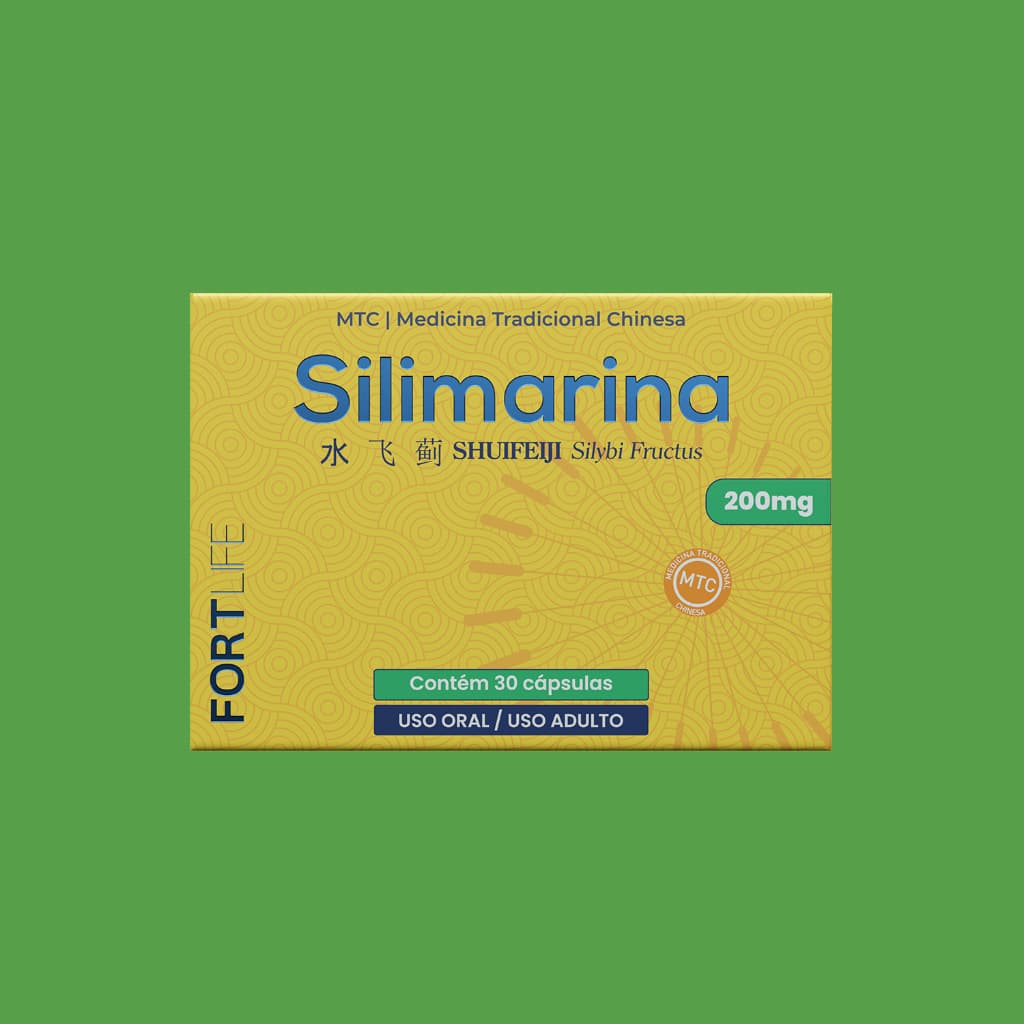 Silimarina (Hepatoprotetor) 200mg 30 Cápsulas FORTLIFE