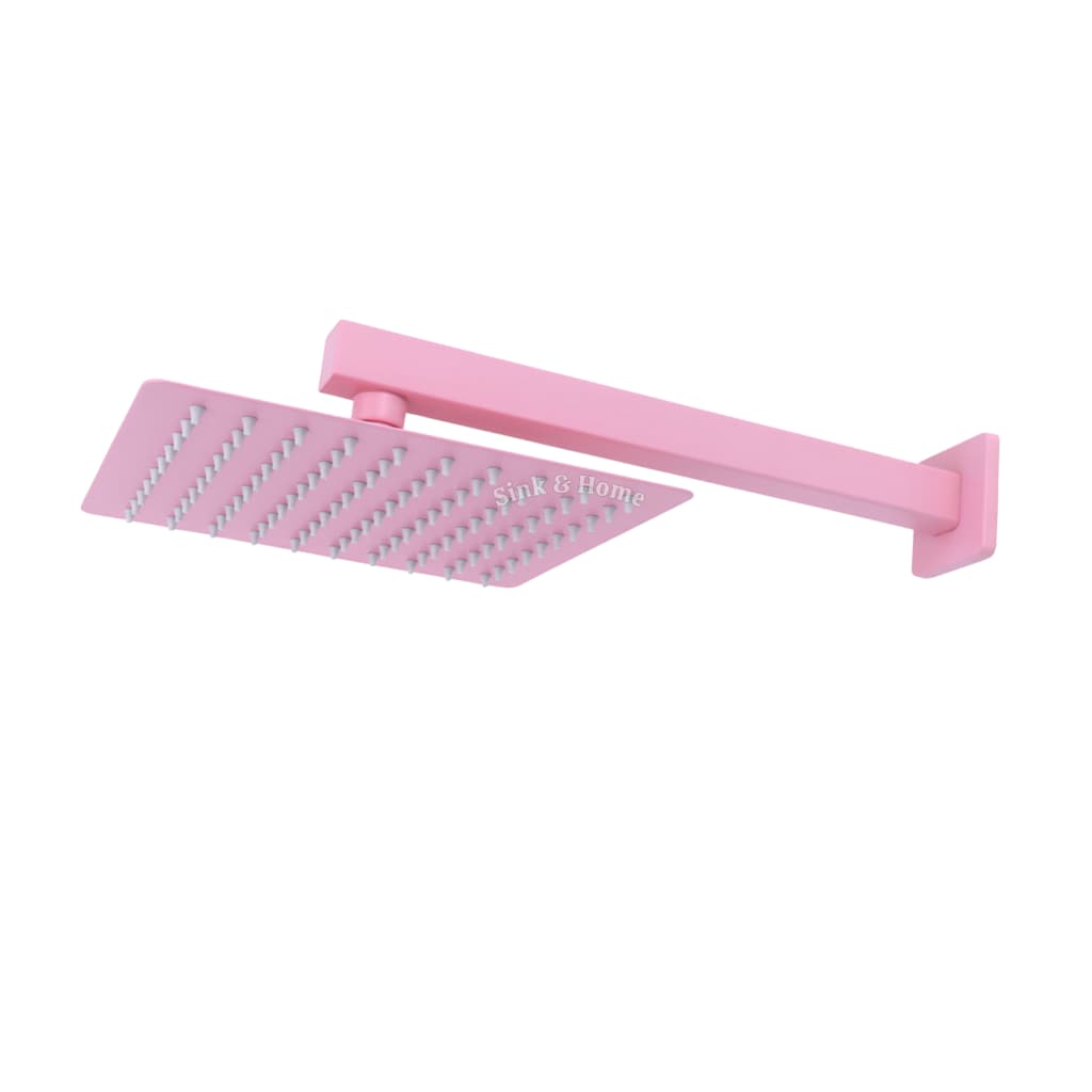 Ducha Piscina Inox Rosa Área Externa Interna 20x20 Rosa Banheiro Chuveiro Inox Rosa