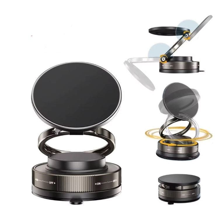 Suporte Magnético Universal Dobrável Vácuo para Celular 360°