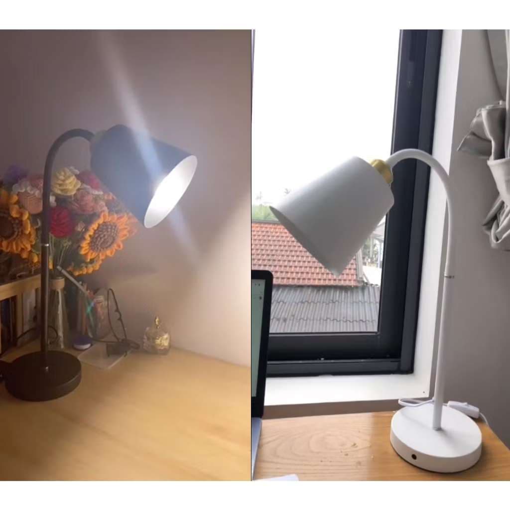 Luminária Articulada Mesa Abajur Escritório Quarto