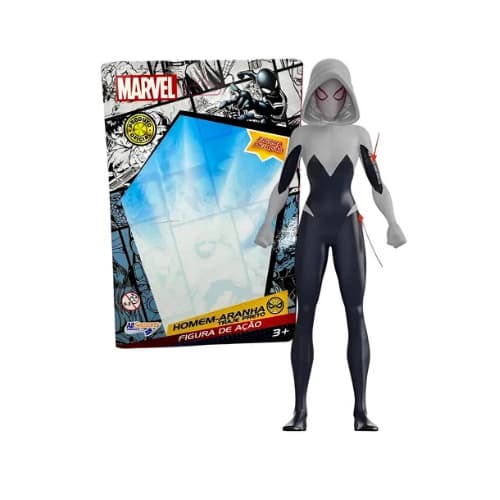 Boneco Aranha-fantasma 10 Cm Figura Ação Coleção Marvel