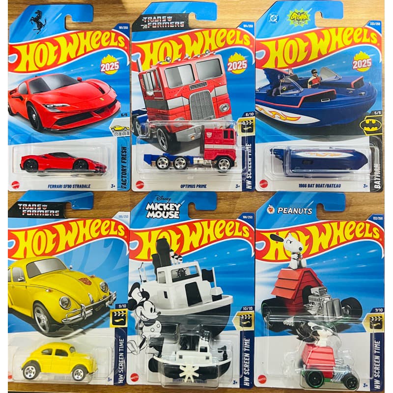 Carrinho Temático Hot Wheels - Vários Modelos - A Escolha - Original - Novos - Lacrados