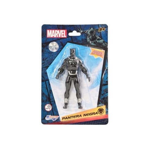 Boneco Marvel Pantera Negra 10cm Figura de ação