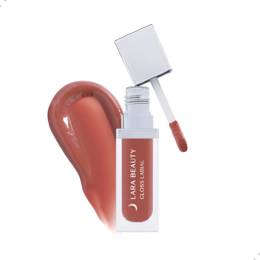 Batom Líquido Gloss Labial Hidratante Boca Lábio Lip Efeito Volume Cor Vibrante Lara Beauty