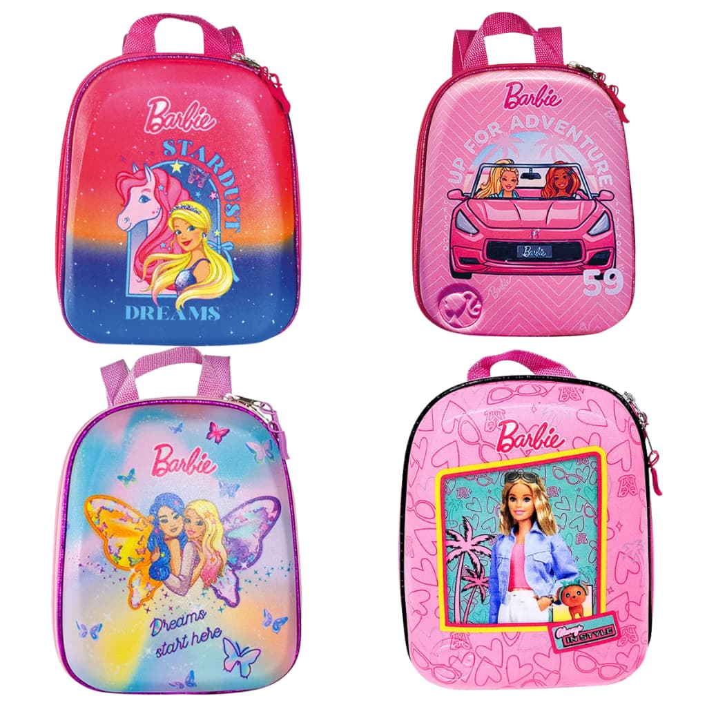 Mochila de Costas Barbie Volta as Aulas Infantil MAX TOY