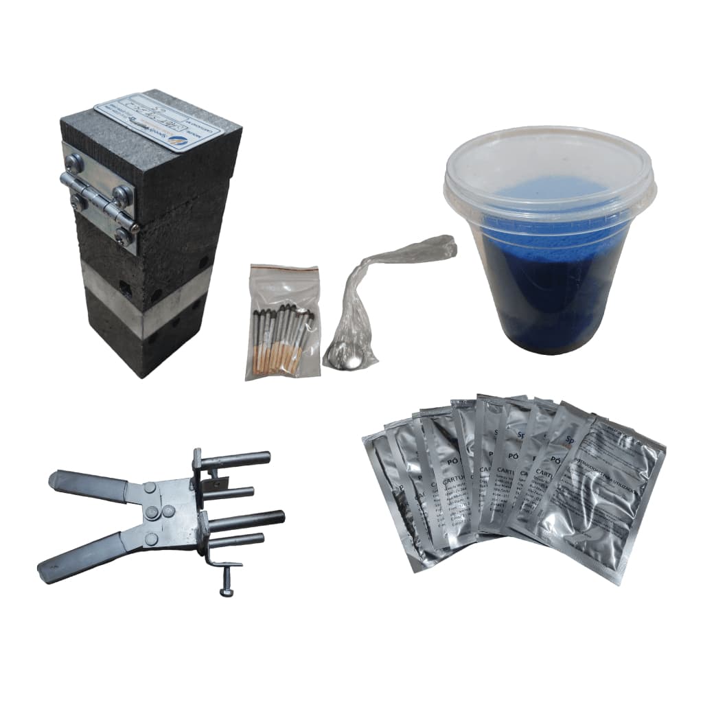 KIT PARA SOLDA EXOTÉRMICA CDH 50.50MM² + PARA 10 SOLDAS