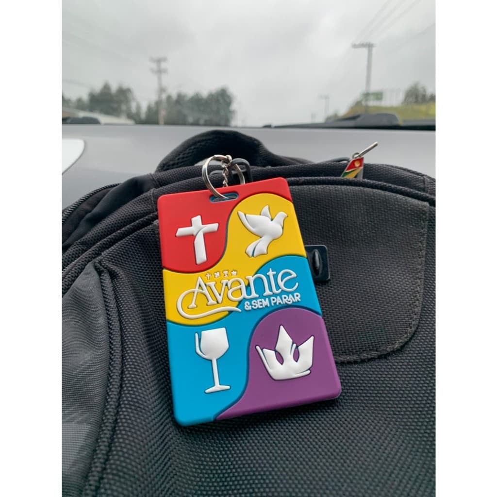 ETIQUETA TAG DE MALA IGREJA QUADRANGULAR