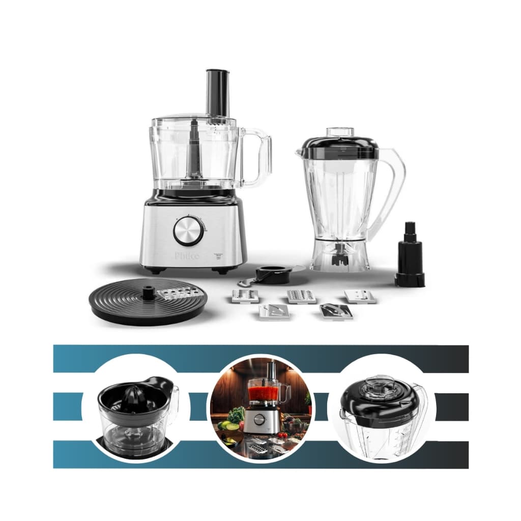 Multiprocessador 1000w 5 Em 1 PMP10A Cor Preto Philco
