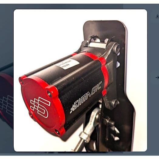 02 Suportes háptico Simagic P-HPR para pedais Simsonn Pro