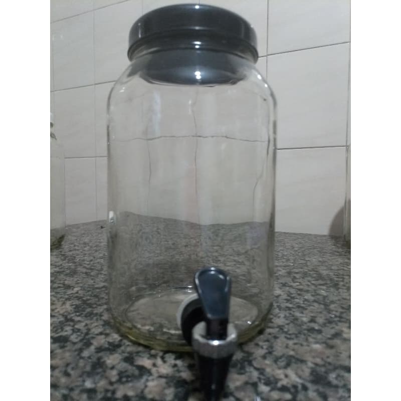 KIT 4 UNIDADES |SUQUEIRA DE VIDRO -3 LITROS
