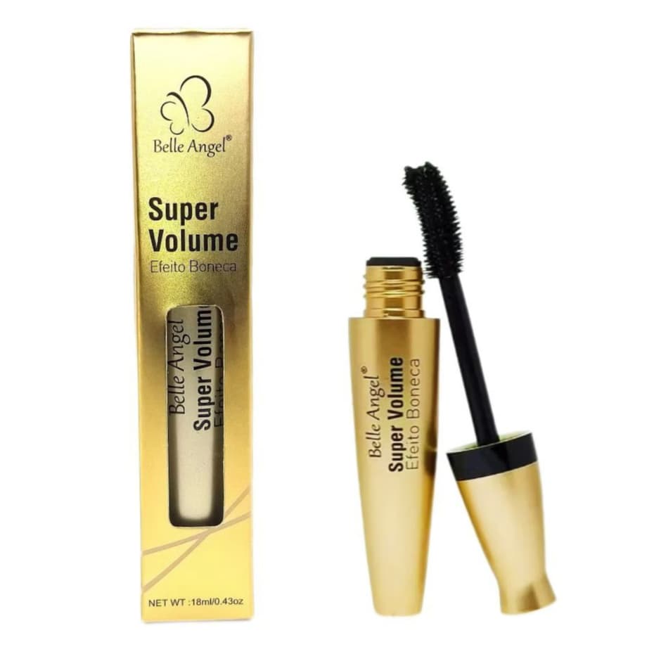 Rímel máscara de cílios super volume Efeito Boneca Belle Angel o rímel mais(B-039)