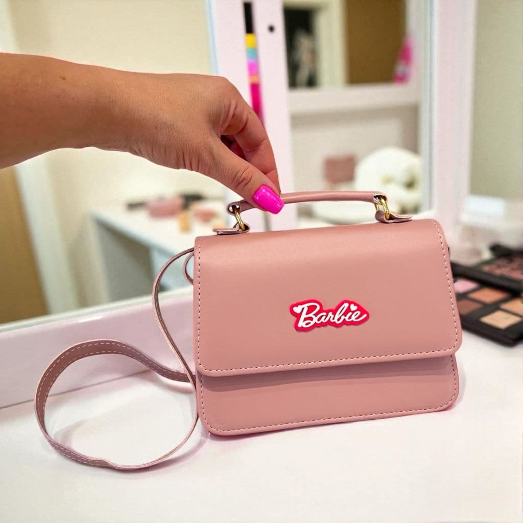 Bolsa Infantil Barbie Presente Menina Volta as Aulas