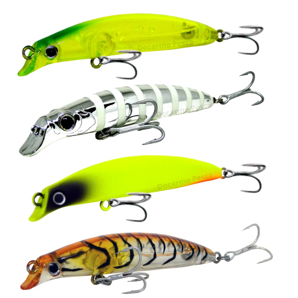 Isca Artificial Destroyer Meia Água 9,5cm 8g Yara Garatéias Isca Eduardo Monteiro Destroyer