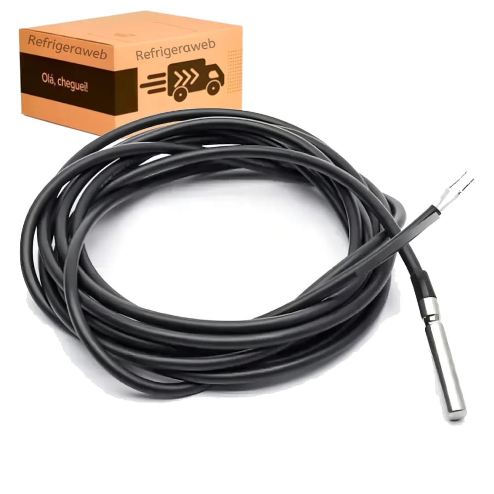 Sensor Temperatura Ntc Compativel Full Gauge Sb19 2,5m