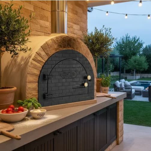 Porta Para Forno Iglu Pizza Fero Fundido