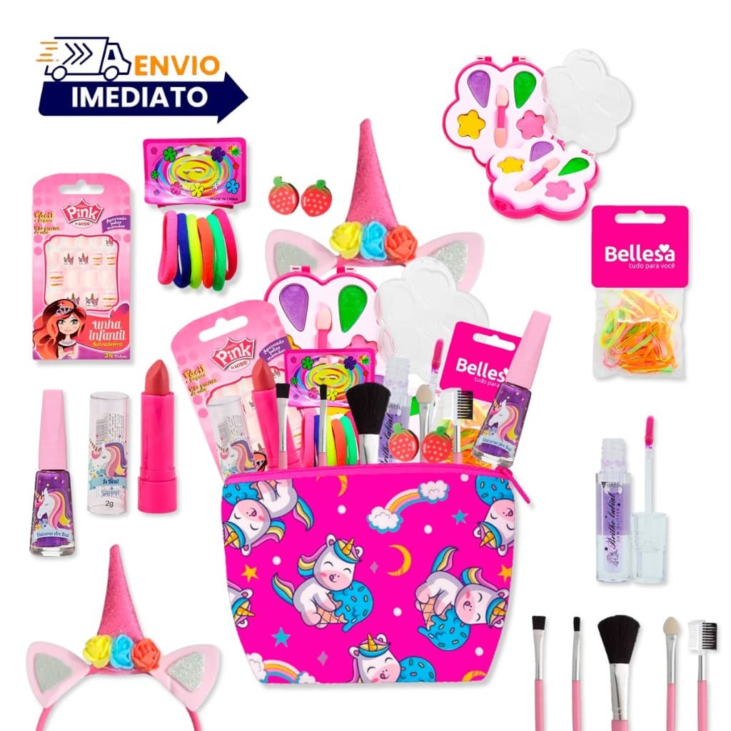 Kit Maquiagem Completo Infantil Promoção