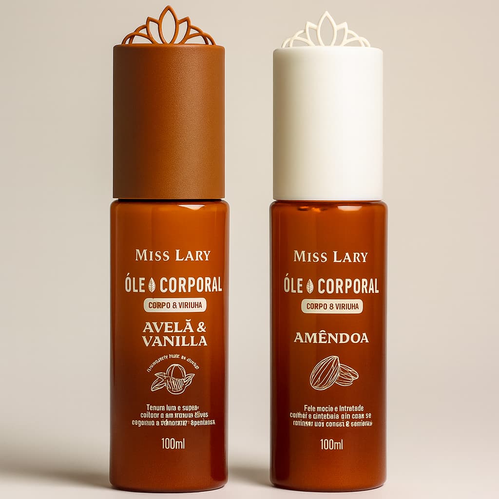 Óleo Corporal Corpo e Virilha 100ml Miss Lary