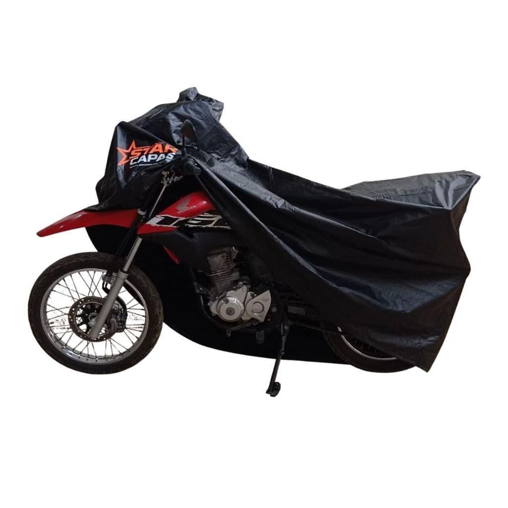 Capa De Cobrir Moto Protetora Sol Chuva Poeira Impermeável