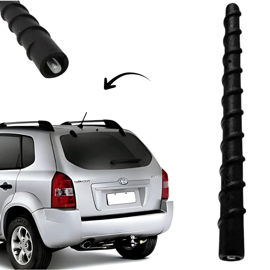 Haste Receptiva Antena Traseira Teto Hyundai TUCSON Durável Resistente fácil instalação