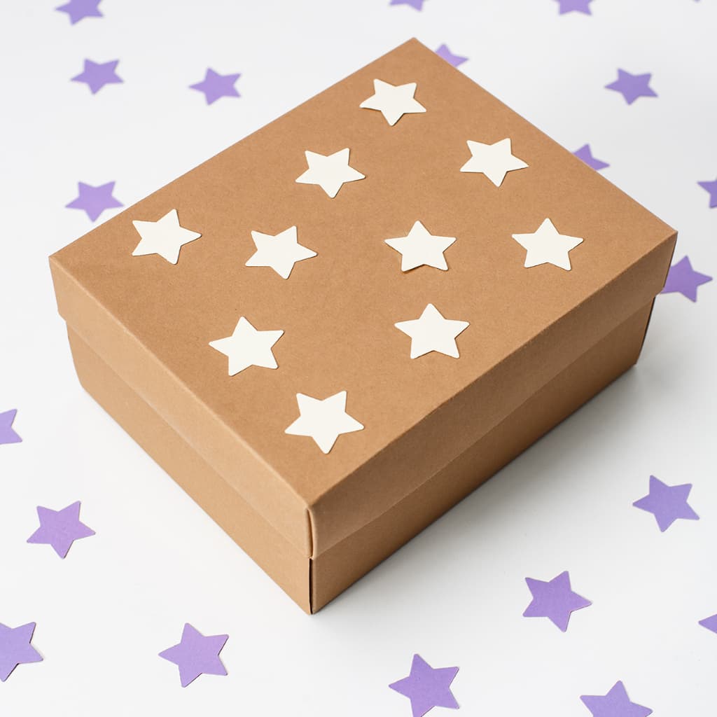 100 Adesivos Autocolantes Estrelas Brancas