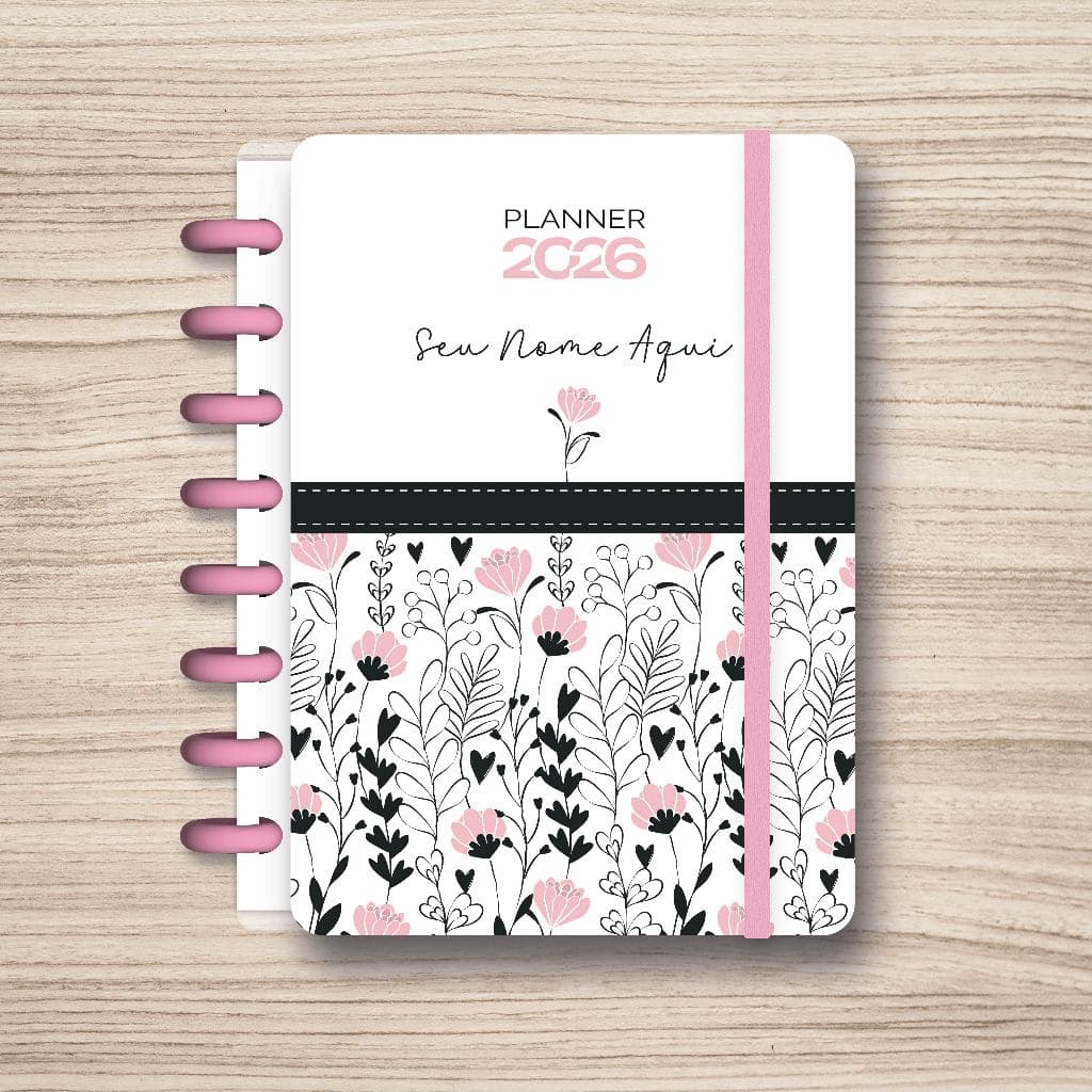 Planner 2026 com sistema de Disco Inteligente