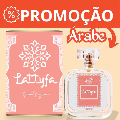 Perfume Árabe da Sereia na Lata Perfume Feminino Lattyfa Amei Cosméticos 33% de essência