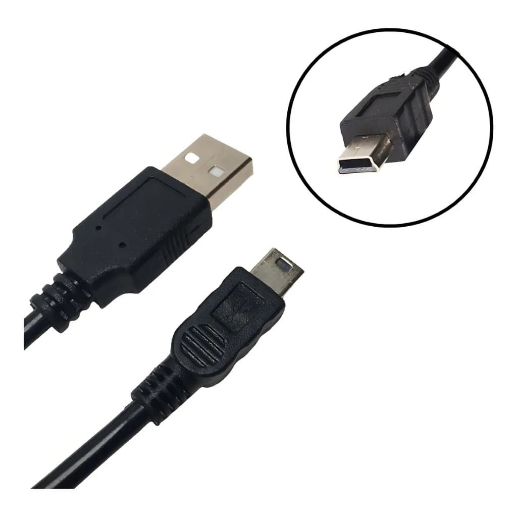 Cabo Mini Usb V3 P/ Ps3 C Filtro Alta Velocidade 1,5 Metros