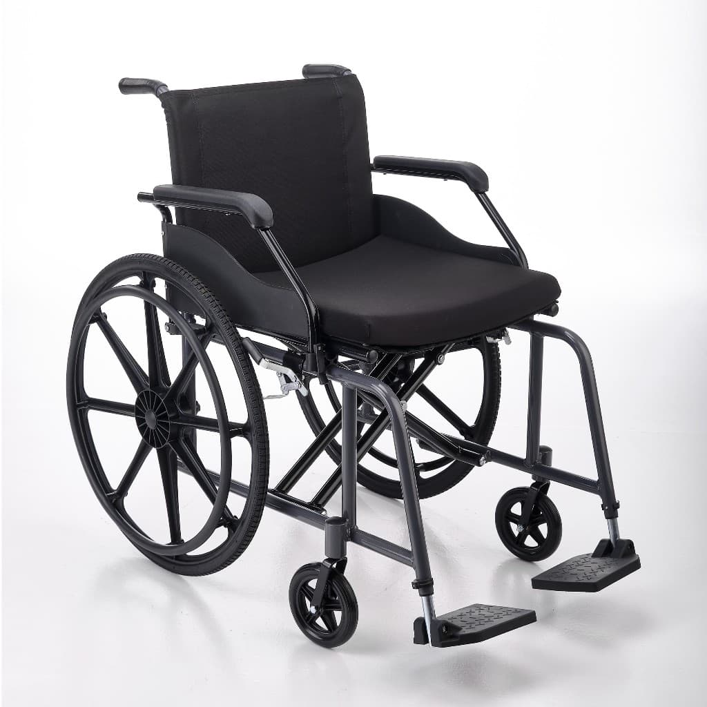 Cadeira De Rodas Plus Pneus Pu Resistente 130kg Prolife