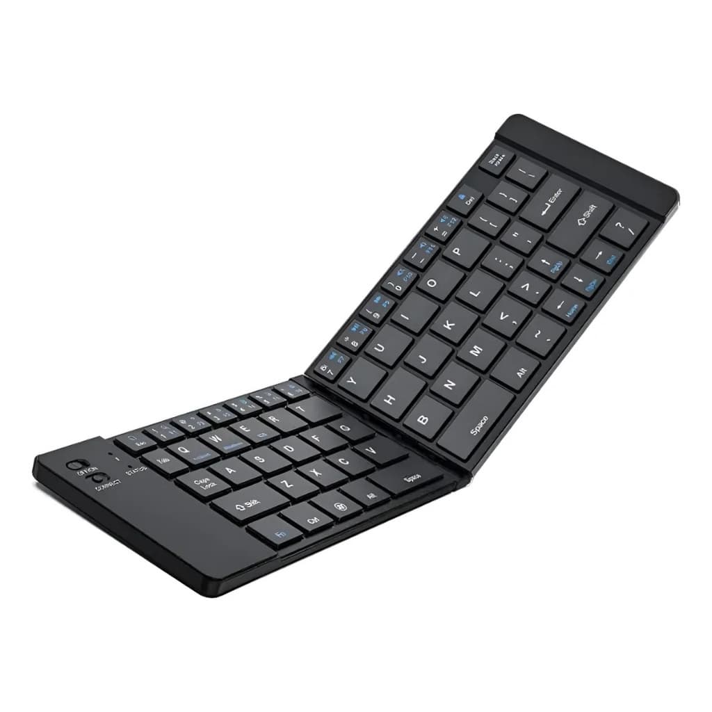 Mini Teclado Dobrável de Bolso Para Celular Tablet e Notebook  com Ç