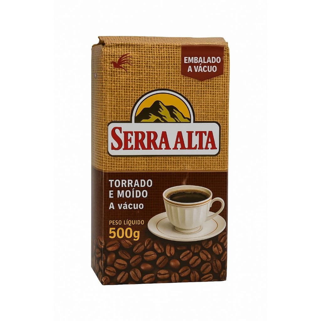 Café Serra Alta - 500g | Produzido E Embalado No Paraná