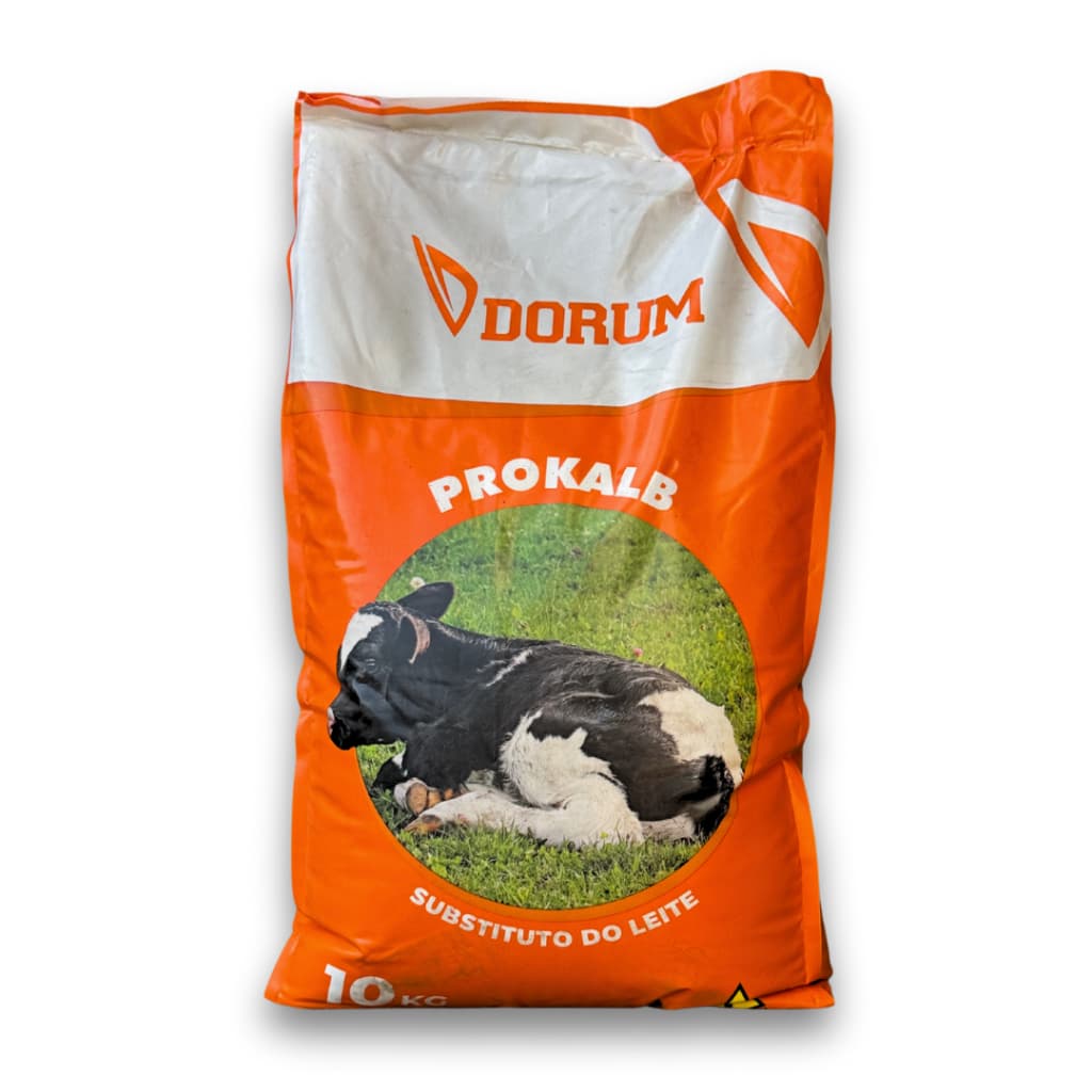 Leite Em Pó Para Bezerros E Terneiros 10kg - Faz 90 Litros | DORUM