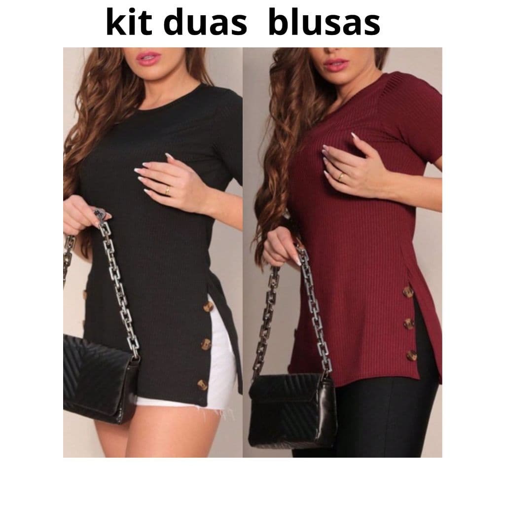 kit 2 Blusa Vest Leg Manga Curta veste Legging Tapa Bumbum