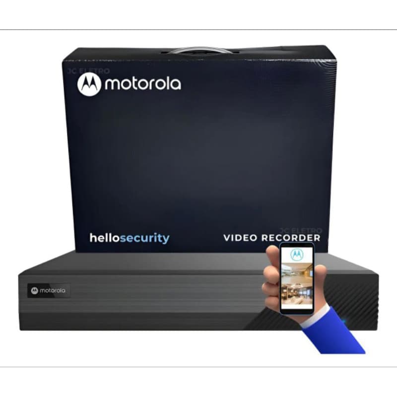 HVR MOTOROLA 5 EM 1 1080N 8 CANAIS.